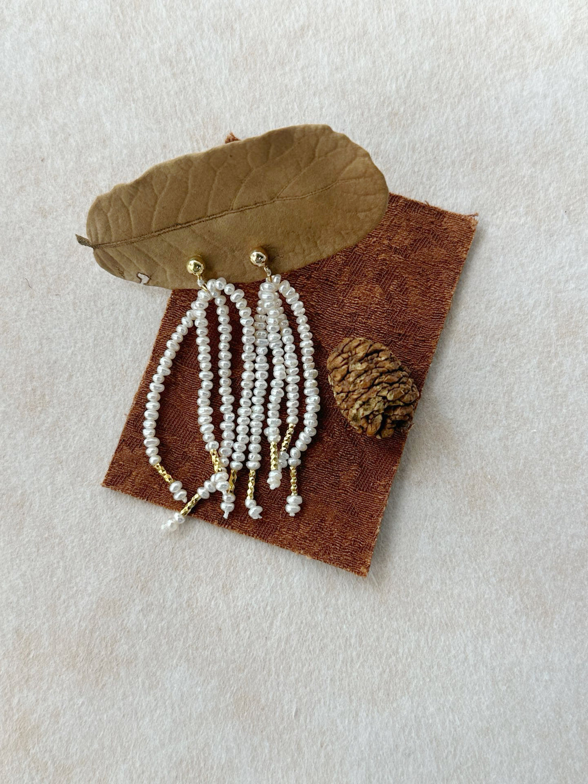 Art‑Inspired Floral Necklace Set, Dreamy Flower Design